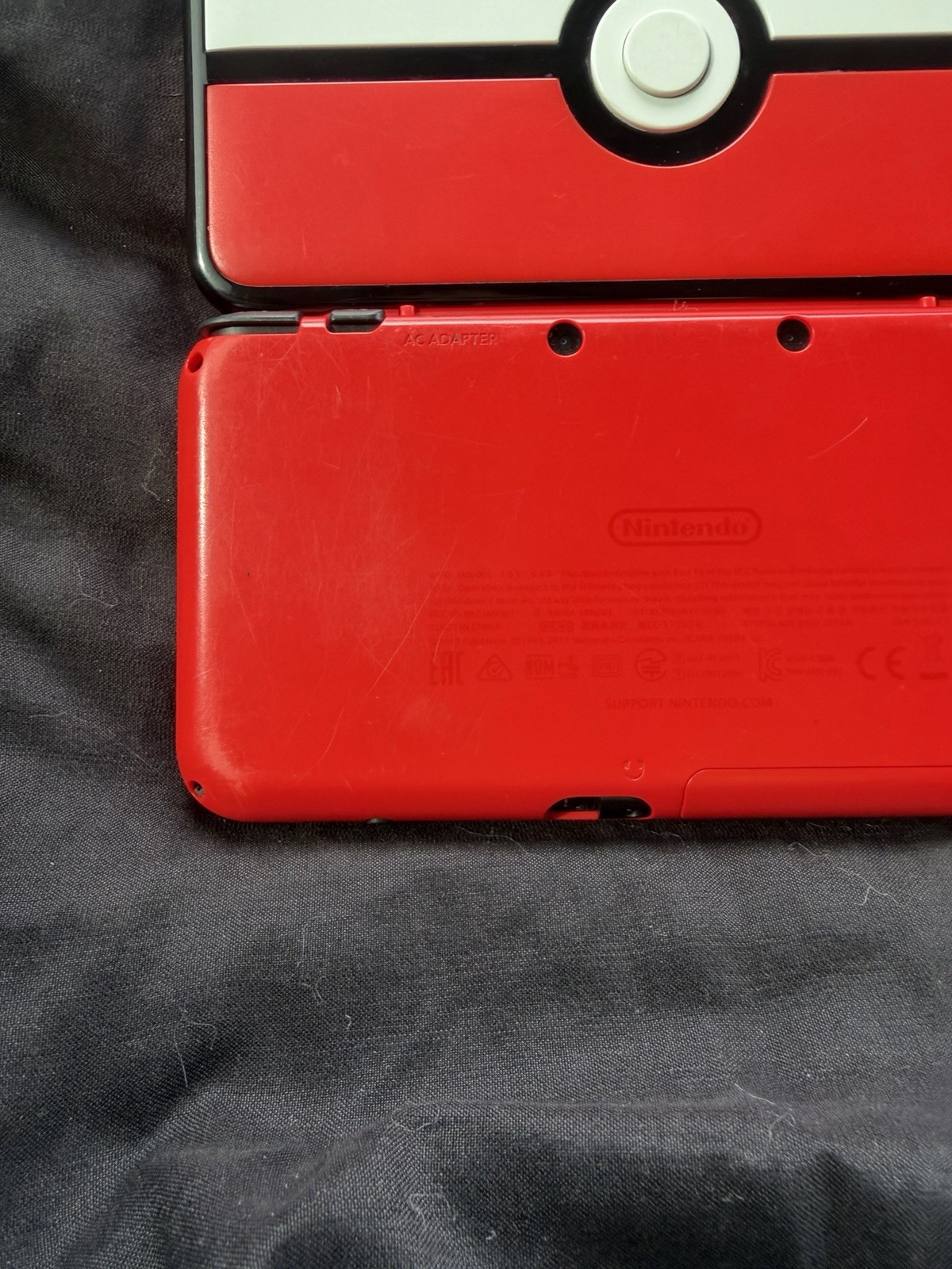 “New” Nintendo 2DS XL Poke Ball Pokeball US Edition CONSOLE ONLY *Tested*