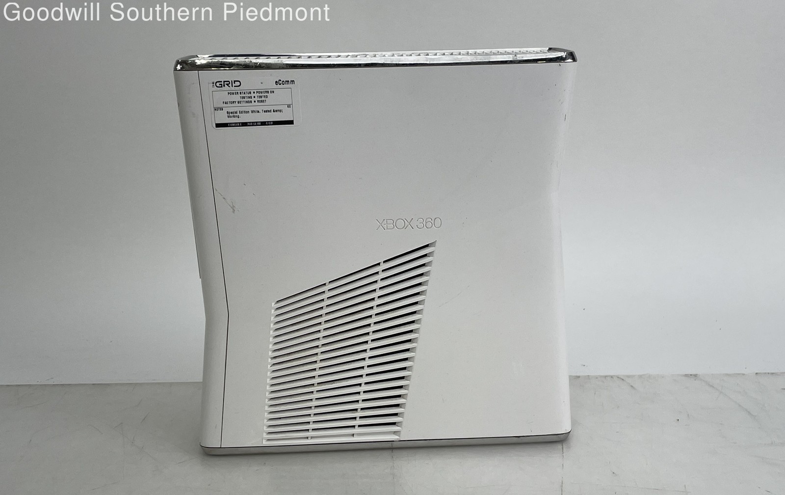 Microsoft Xbox 360 S Slim 4GB Video Game Console Only – White – Tested