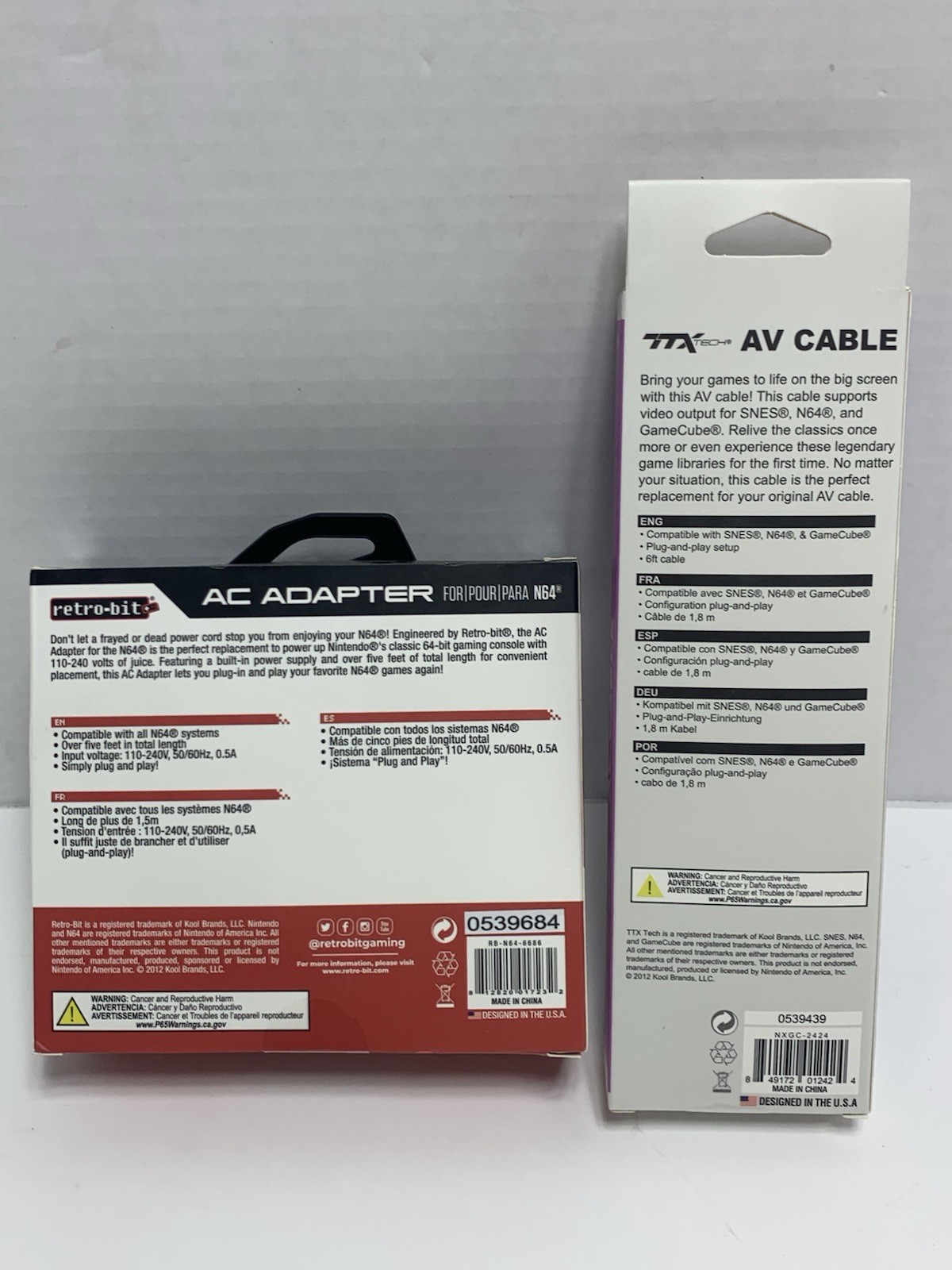 🔥Nintendo 64 N64 Console NUS-001 New Power Cord and AV Cable. Tested Working
