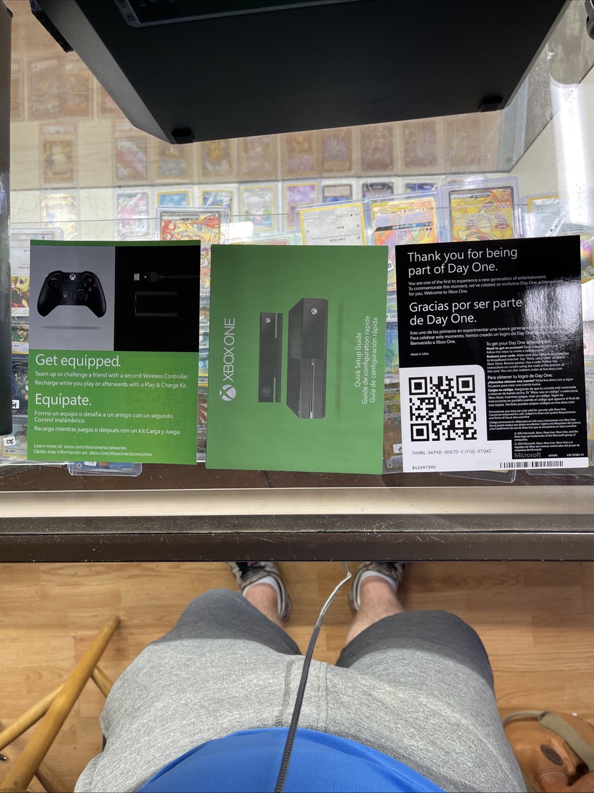 Microsoft Xbox One Day One Edition 500GB Black Console, Open Box