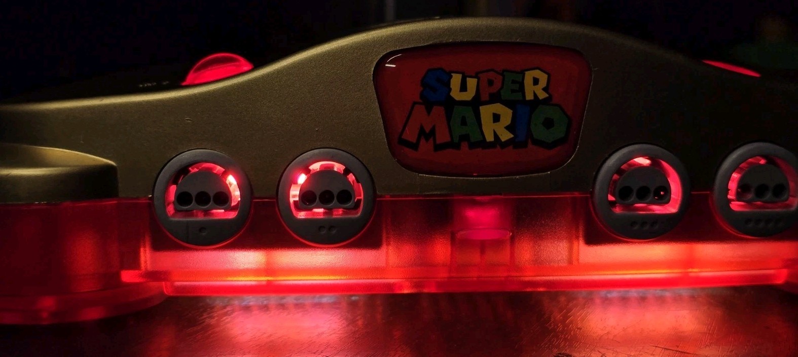 Custom Nintendo 64 (Mario Themed + Hdmi + USBC)