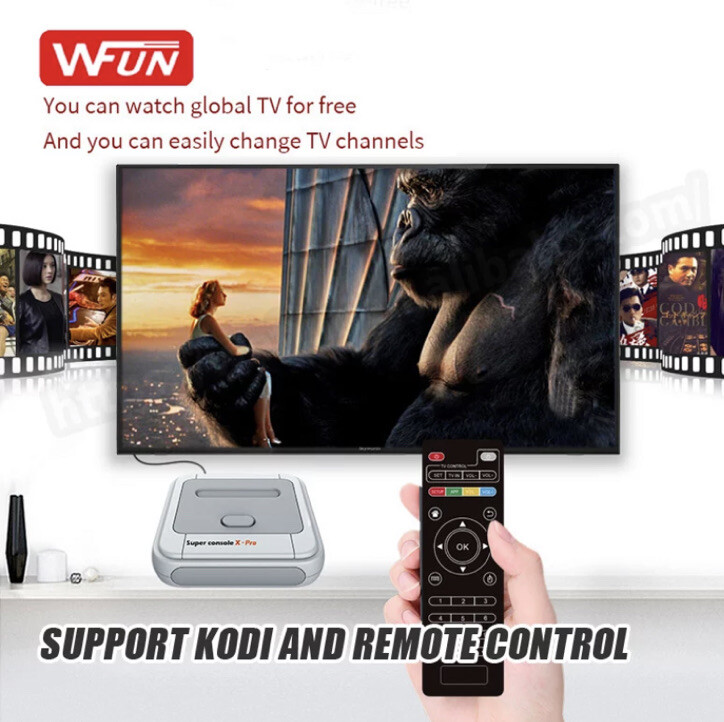 Super Console-X Pro 4K HDMI WiFi Retro HD Video Game Console Over 3000 ￼￼games