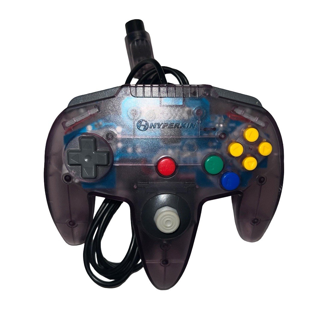 Nintendo 64 System 32MB Home Console Charcoal Gray w/Controller & Hookups Tested