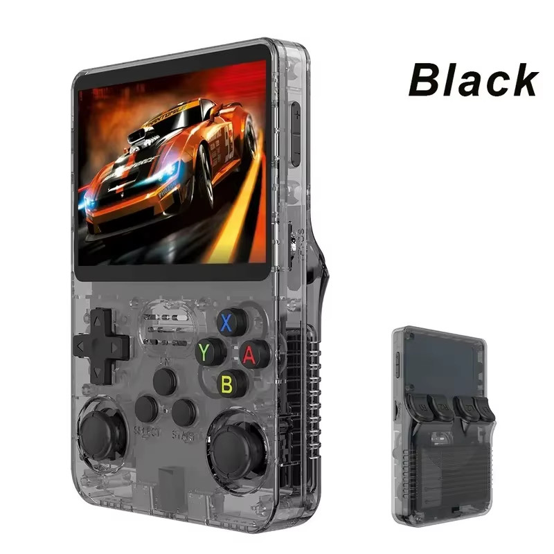ARKOS R36S Retro Handheld Game Console – Linux System, 3.5-Inch IPS Screen, 64GB