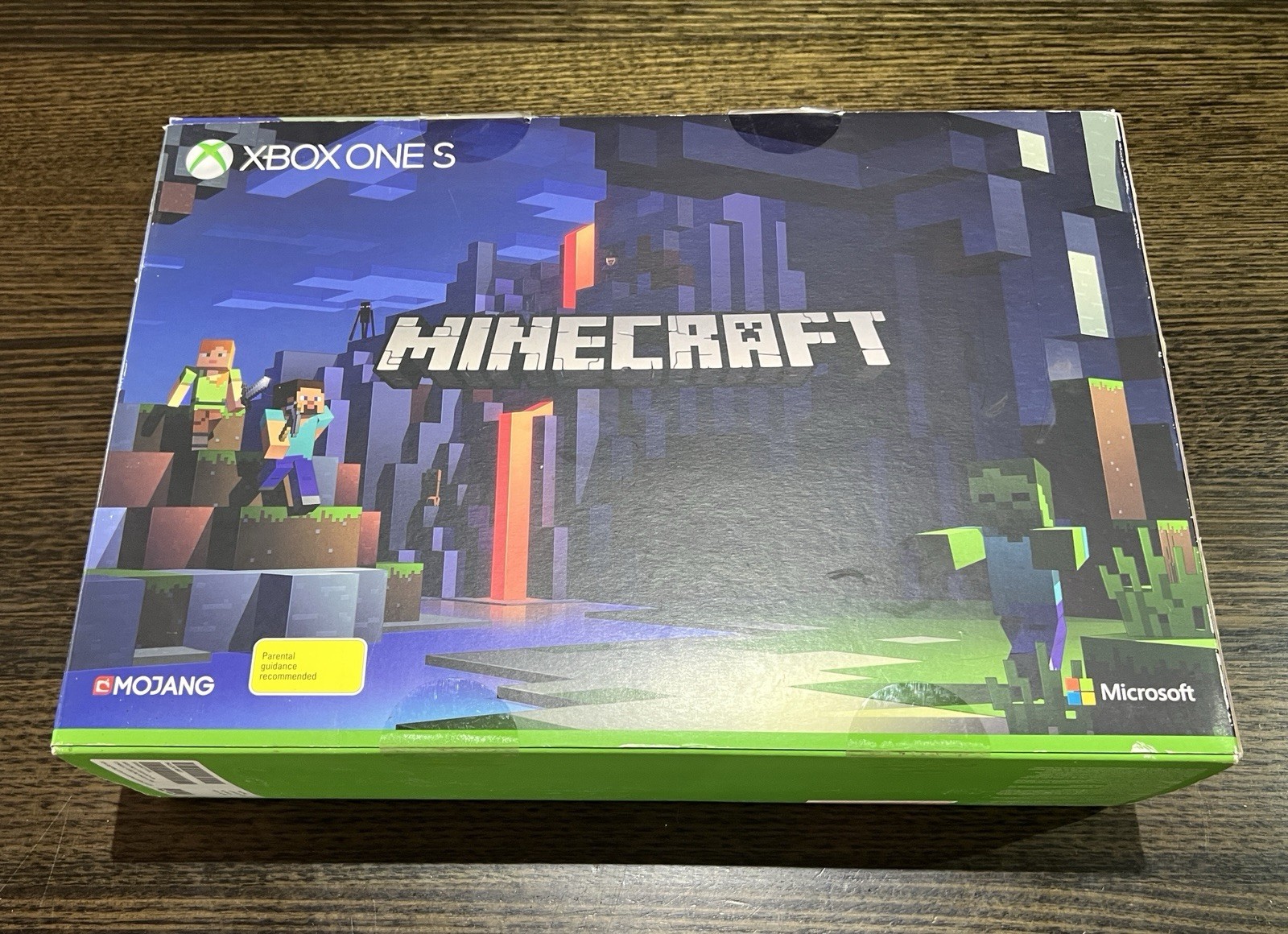 Microsoft Xbox One S 1TB Minecraft Limited Edition Console – Excellent Condition