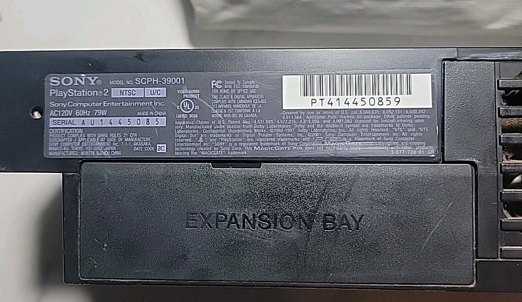 Sony PlayStation 2 SCPH-39001 Console Tested Working