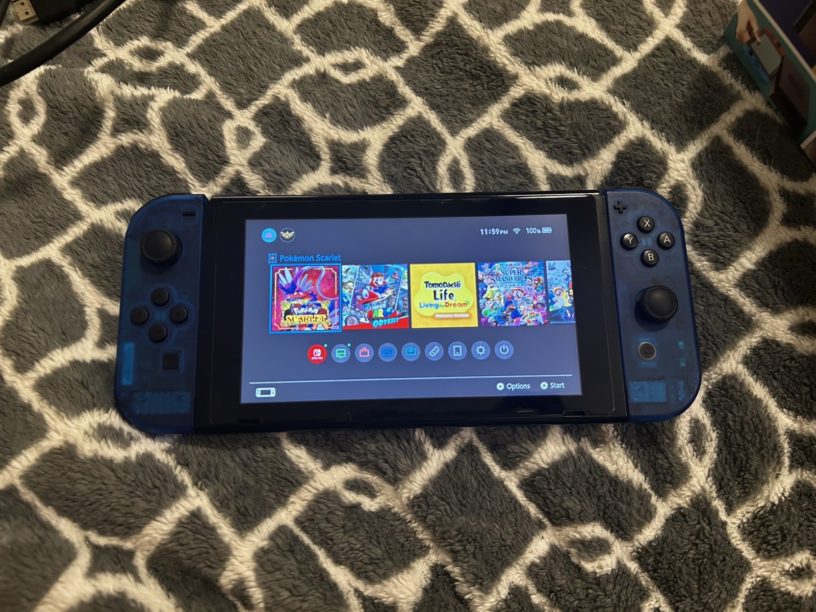 Original Model Nintendo Switch 32GB with Custom Shelled Joy-Cons