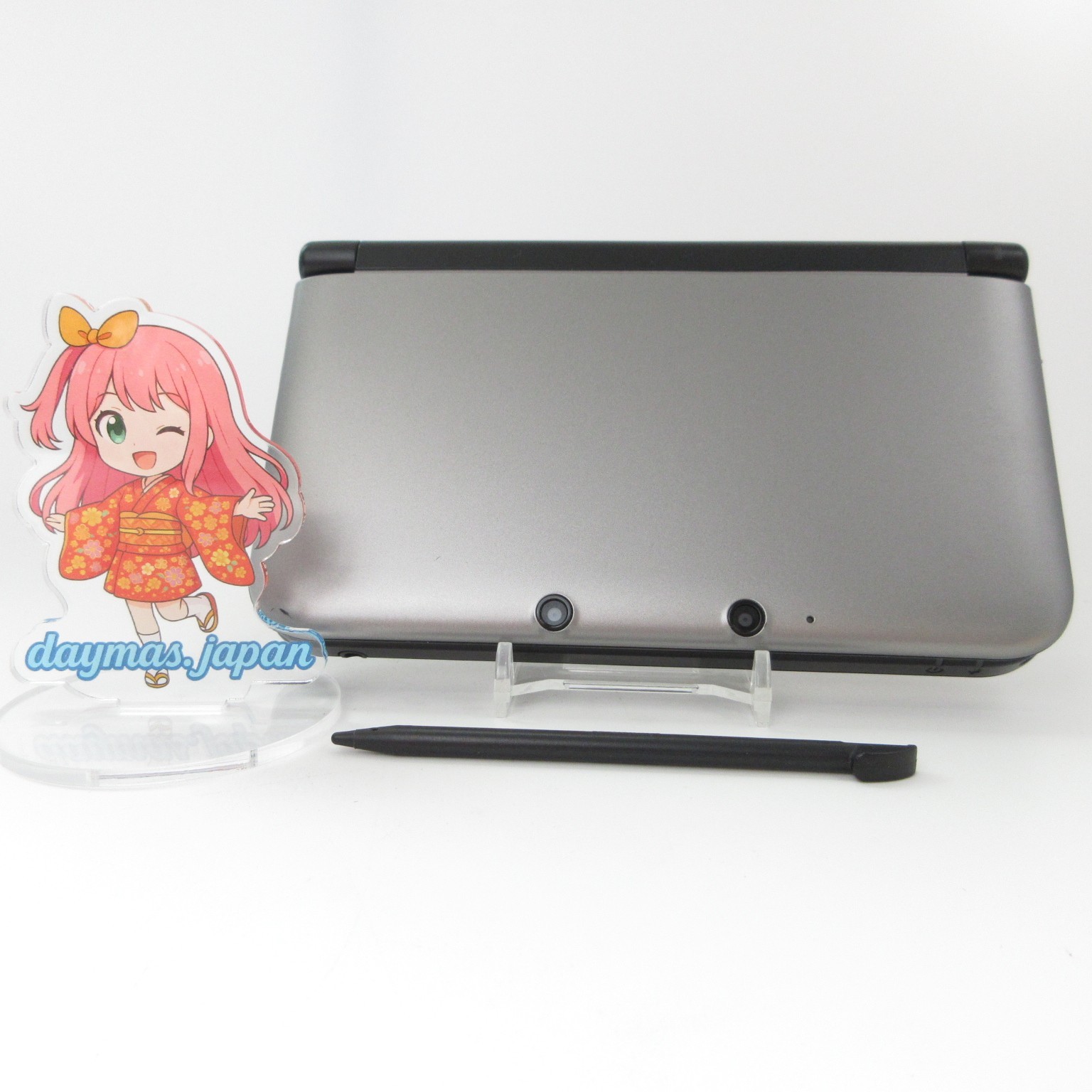 【Near Mint】Nintendo 3DS LL XL Silver x Black Console ONLY Japanese Edition #RET0