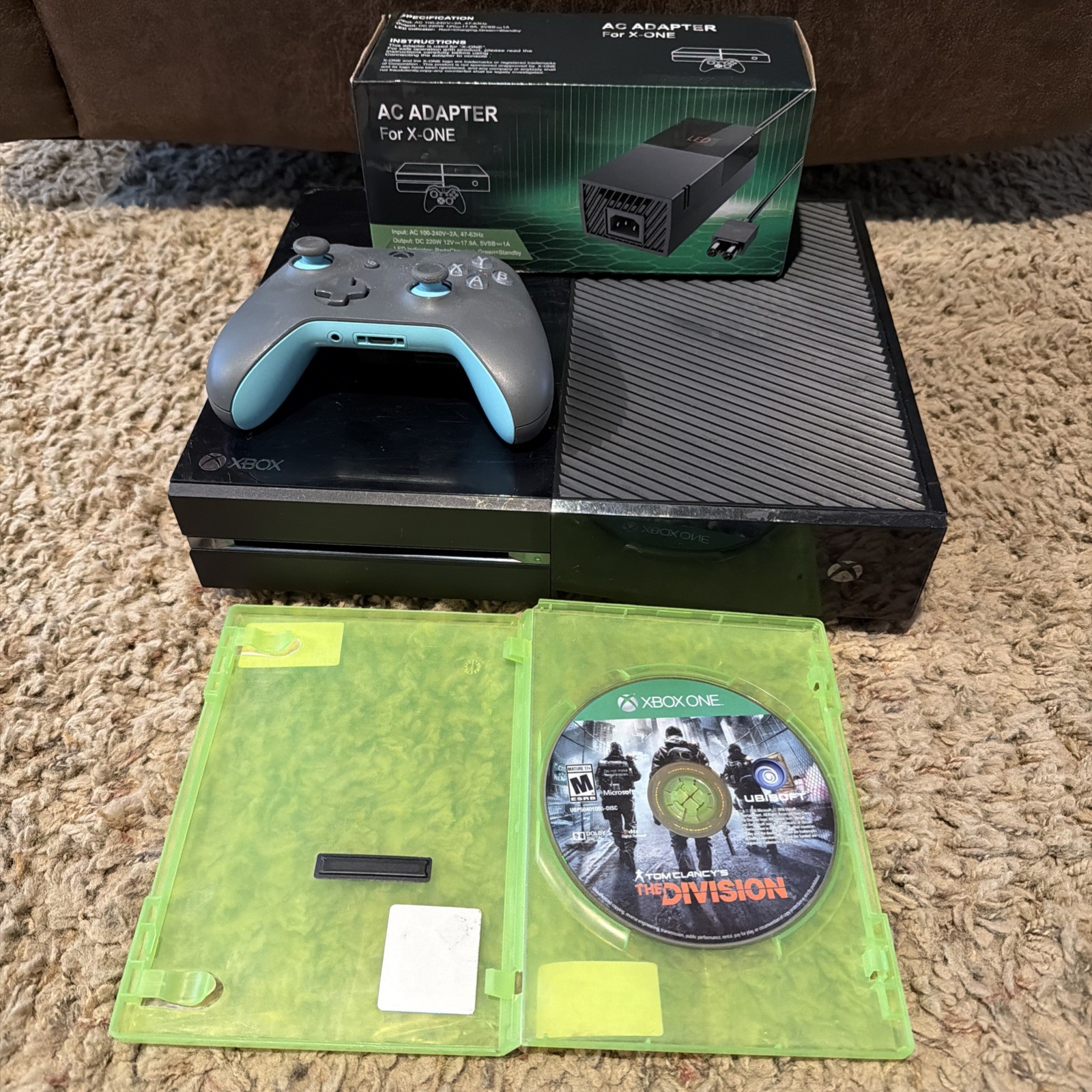 Microsoft Original Xbox One Console 500GB – Black W/ Controller & Game Working