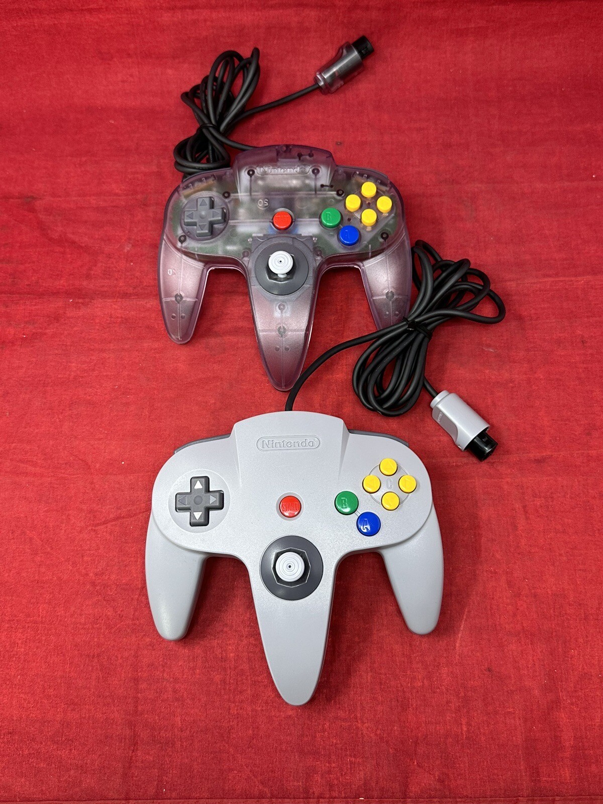 HDMI CONVERTED NINTENDO 64 VIDEO GAME CONSOLE ATOMIC PURPLE COLOR IN BOX