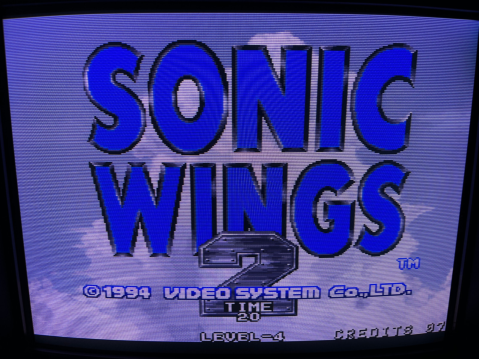 Sonic Wings 2 (Aero Fighters 2) SNK Neo Geo MVS Arcade Cartridge Japan