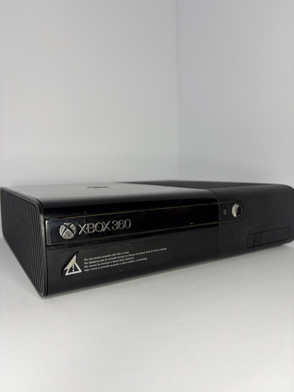 Microsoft Xbox 360 E Model 1538 4 GB Console Only Black Tested/Working
