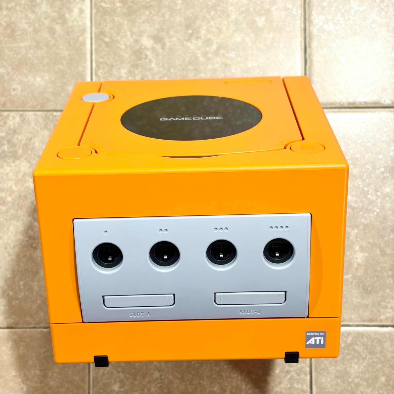 SPICE ORANGE Nintendo GameCube Console DOL-001 Authentic REGION FREE JPN / USA