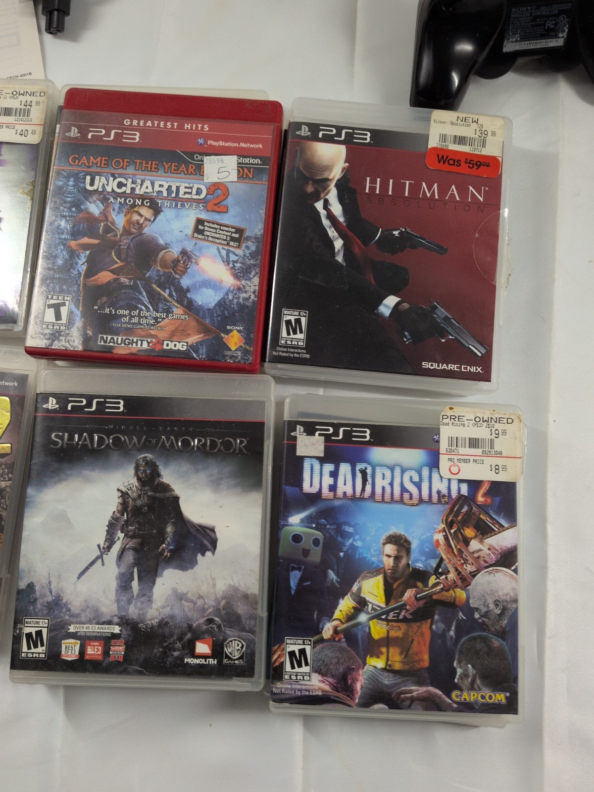 Sony PlayStation 3 250GB PS3 Super Slim CECH-4001B Black Tested 11 Games Bundle
