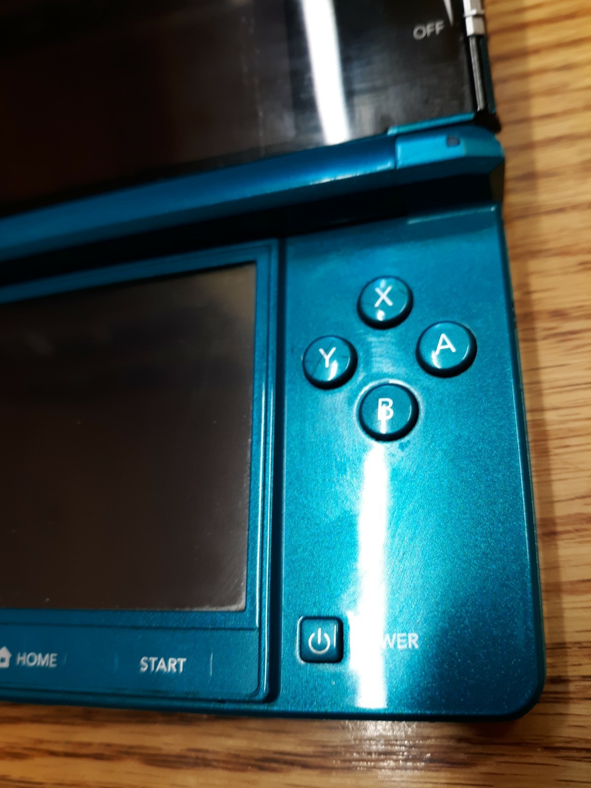 Nintendo 3ds Aqua Blue Console Lot W 5 Games And Charger Tested Works