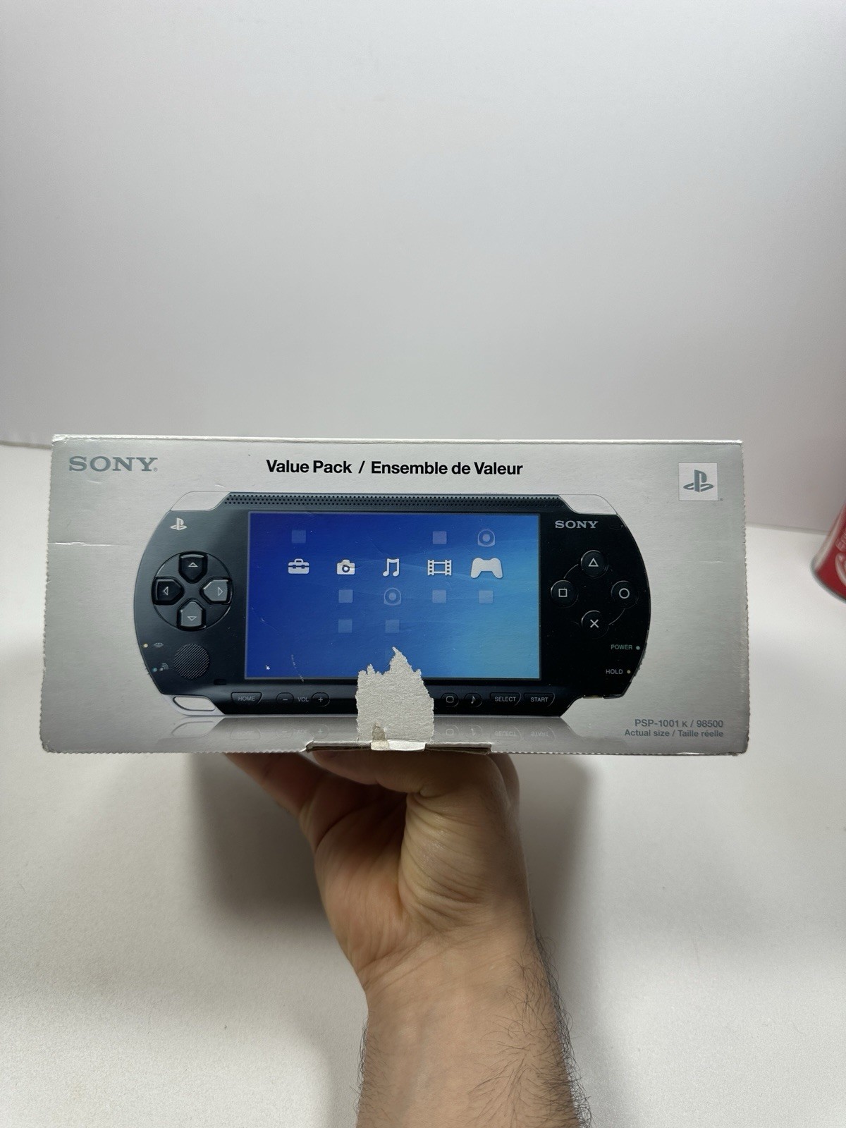 Sony PlayStation Portable Value Pack – Black (PSP-1001K) With Box & Madden Works