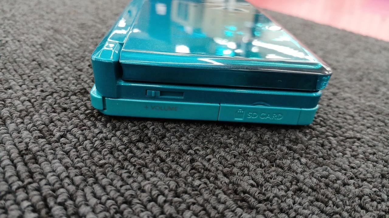 Nintendo 3DS CTR-001 Console Only Aqua Blue Handheld System A2459