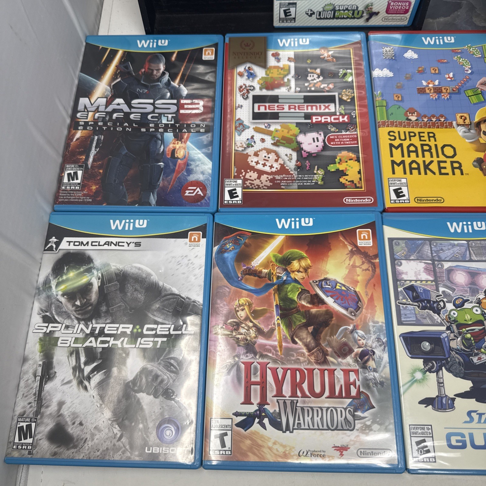 Nintendo Wii U Bundle With 11 Games Tested And Working