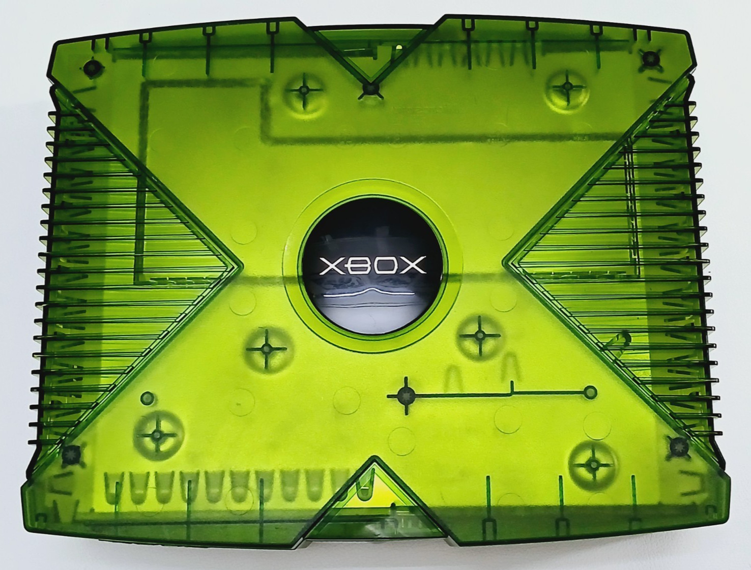 Microsoft Original Xbox Halo Special Edition Console Green – For Parts