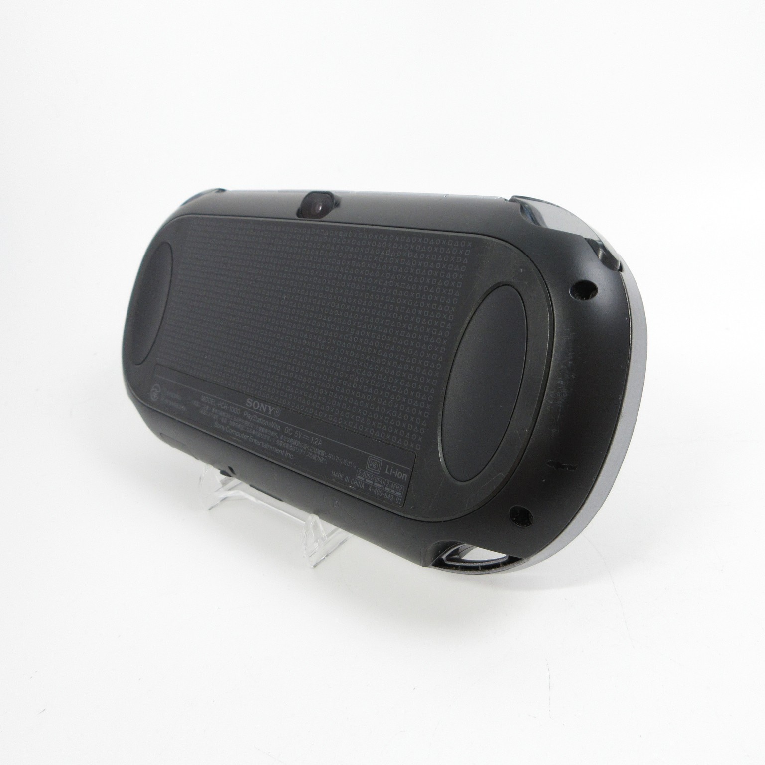 【Excellent】Sony PS Vita PCH-1000 Crystal Black Wi-Fi Model Console #DEN0524/01