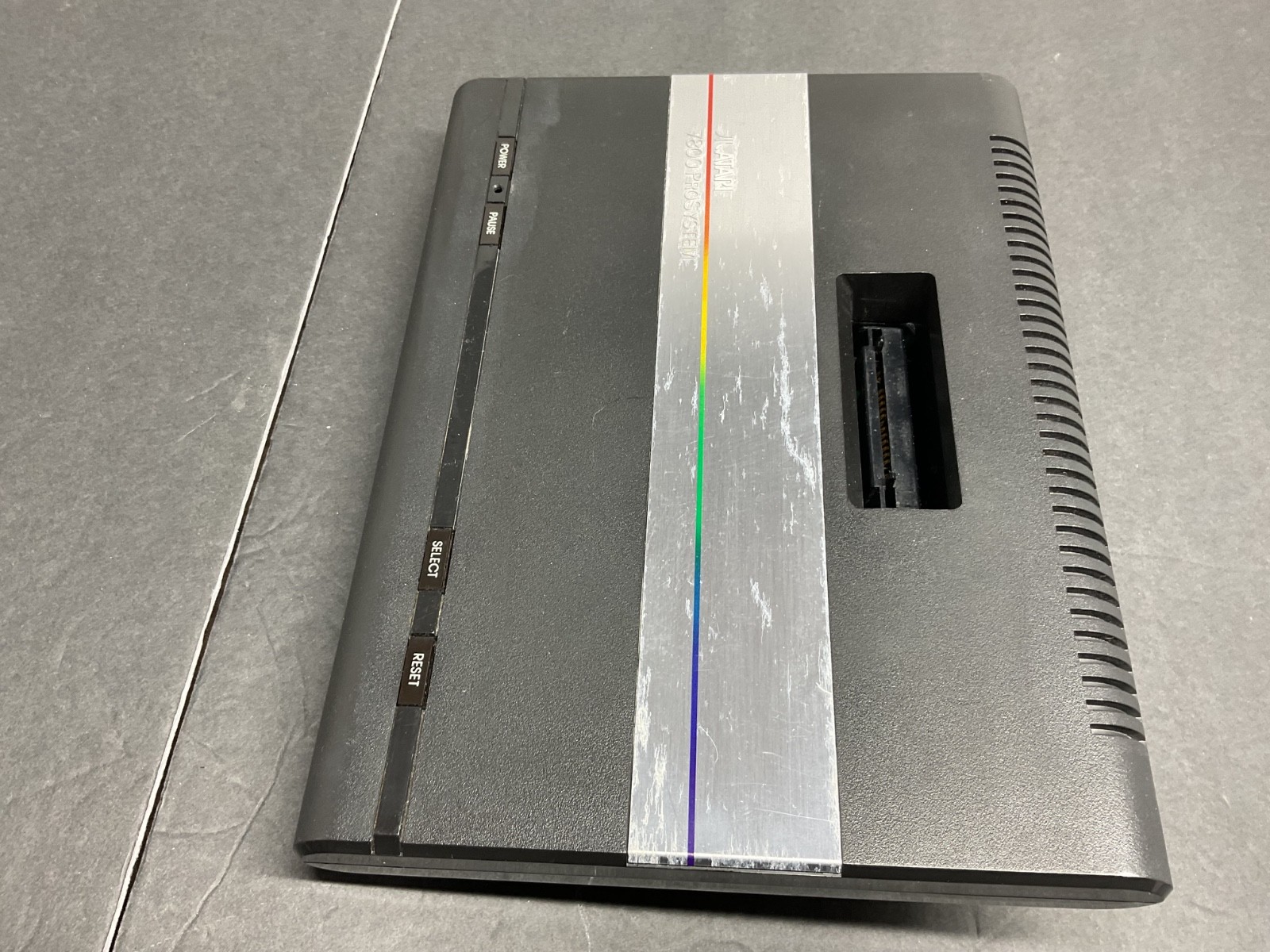 ATARI 7800 Pro System Console 37 Games and Manuals Tested Working