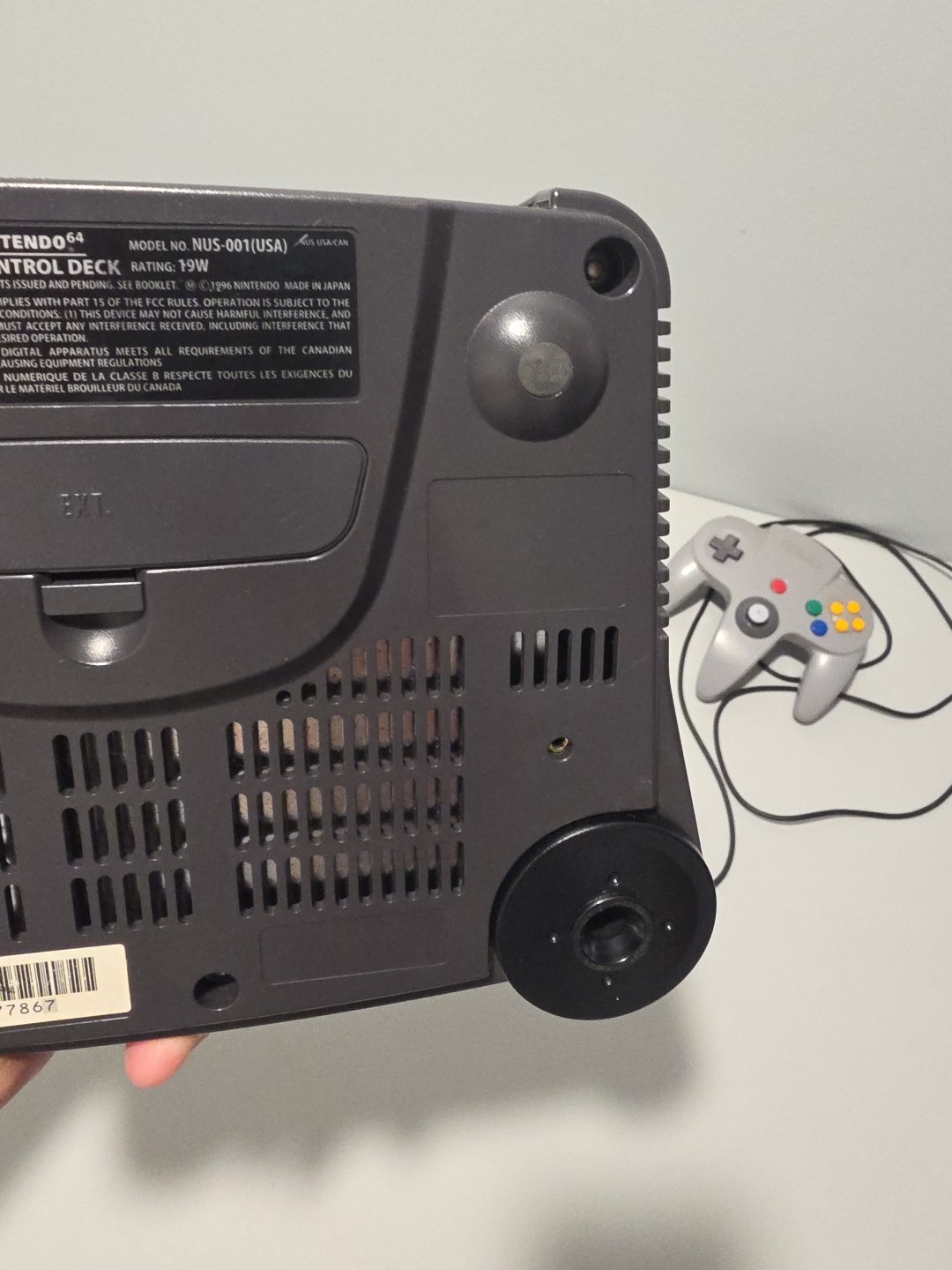 Nintendo 64 Console tested! NUS-001 USA Controller And Game Jumper Pack