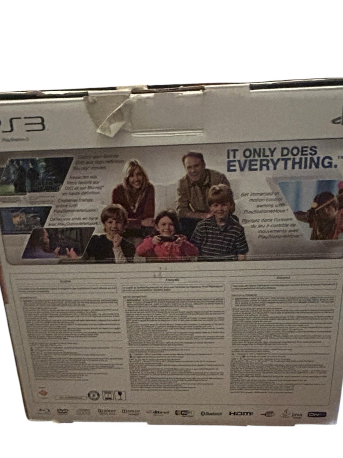 Sony PS3 Slim 160GB Console Bundle OEM Controllers CIB Tested CECH-3001A