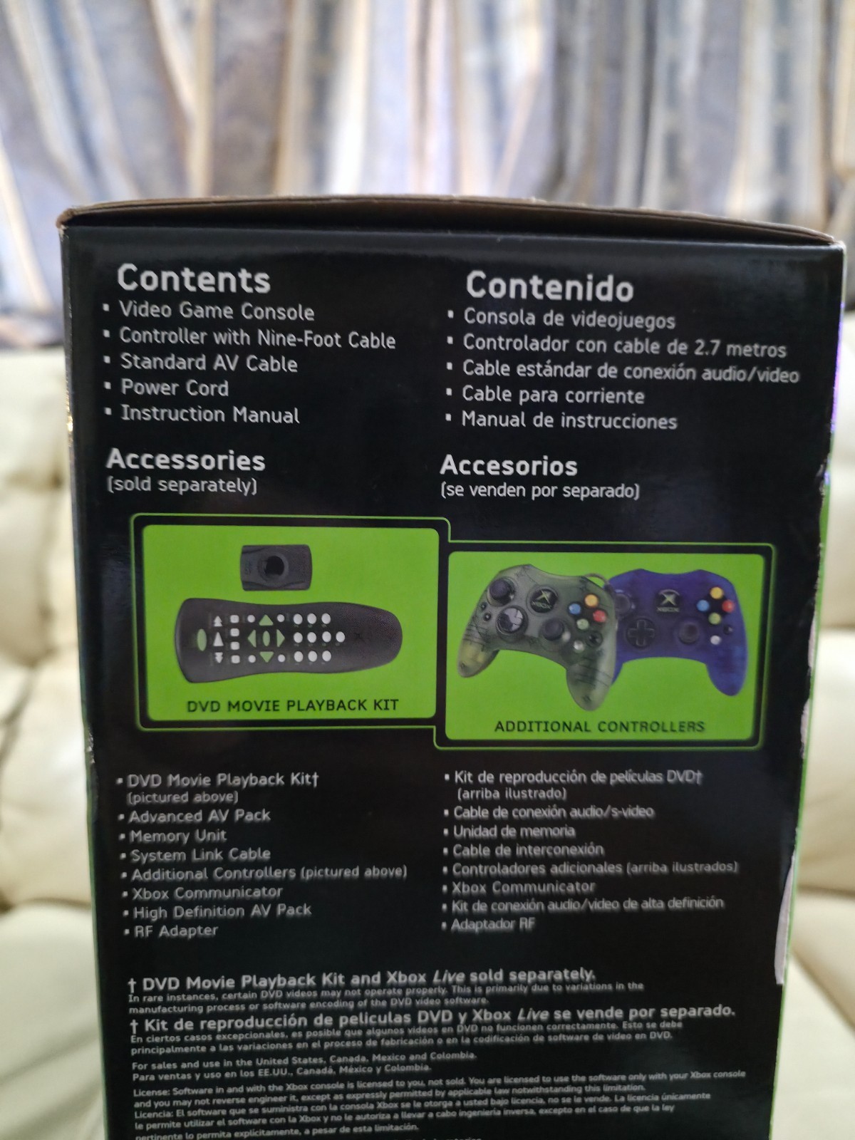 Brand New Factory Sealed Original Xbox Console System RARE! Unopened!
