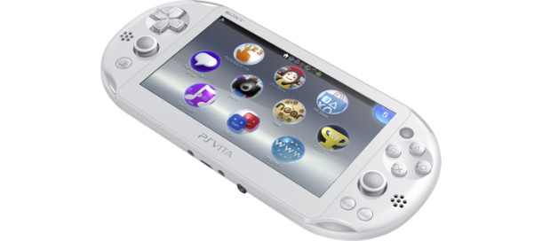 PS Vita White PCH 2000 ZA12 Console only Playstation PSV Slim [H]