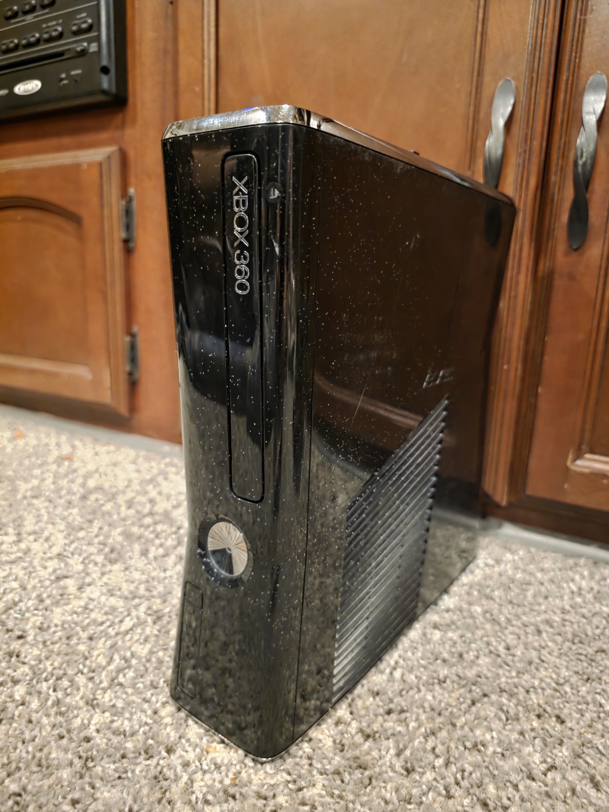 Microsoft Xbox 360 S Model 1439 With 250g HDD 2010 TRINITY MOTHERBOARD For Parts