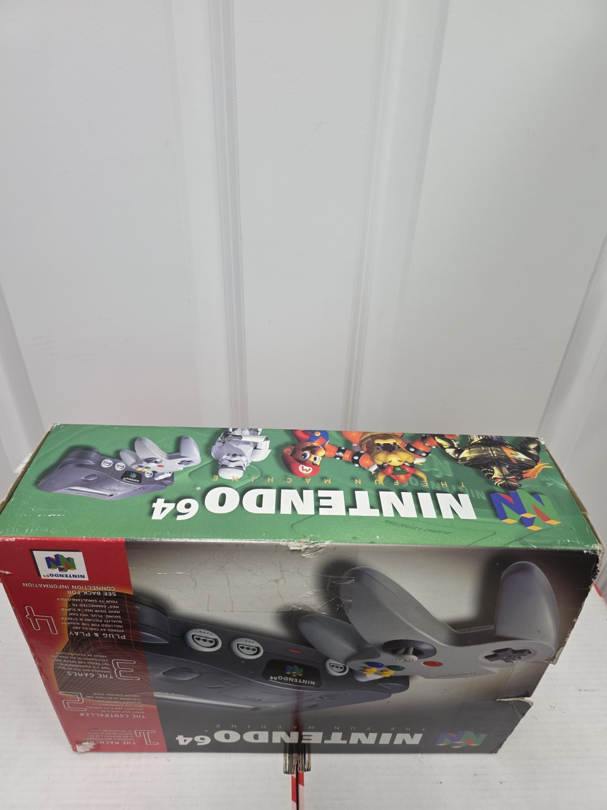 Nintendo 64 Console – In Original Box – NUS-001 Gray – Complete – CIB – Tested