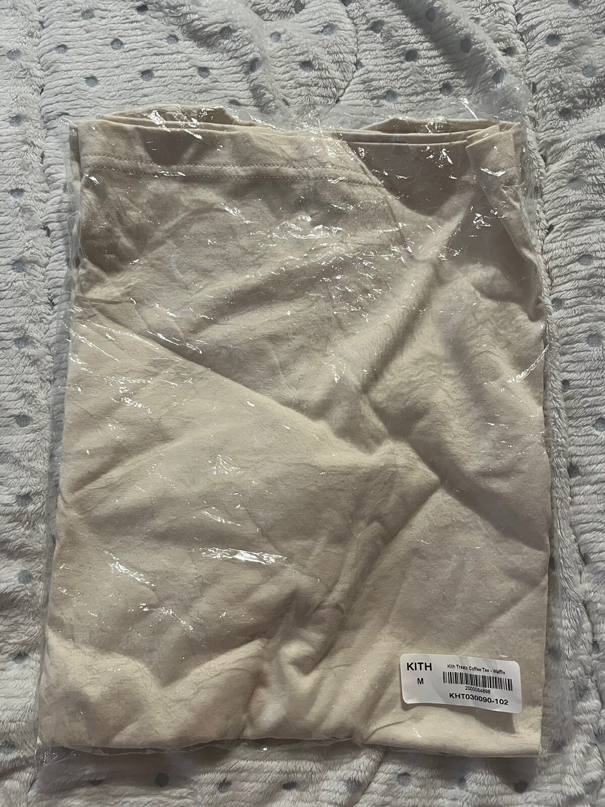 NEW KITH Treats Coffee Tee T-Shirt FW23 Size Men’s Medium tee no box Waffle