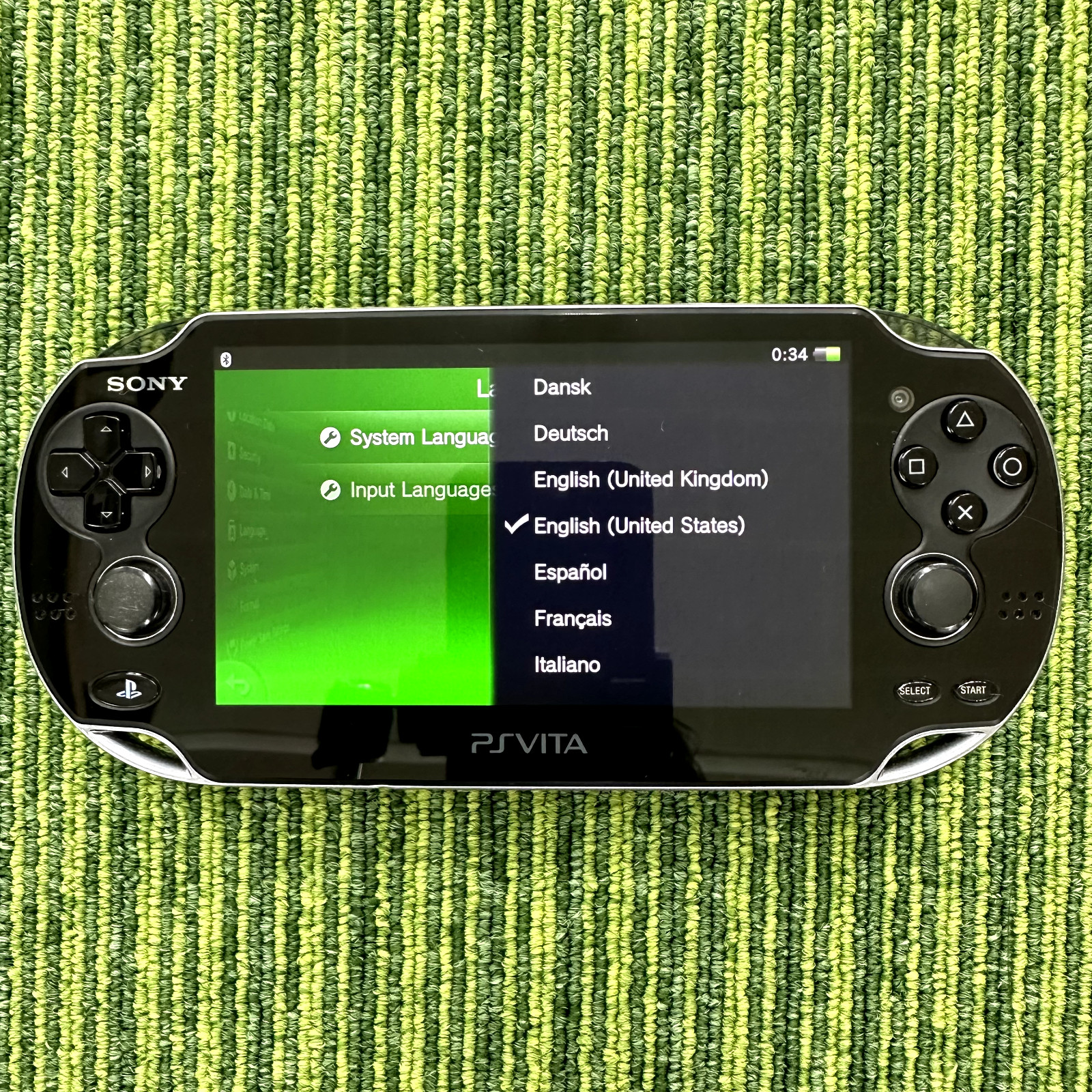 SONY PS Vita PCH-1000 black PlayStation Working Tested