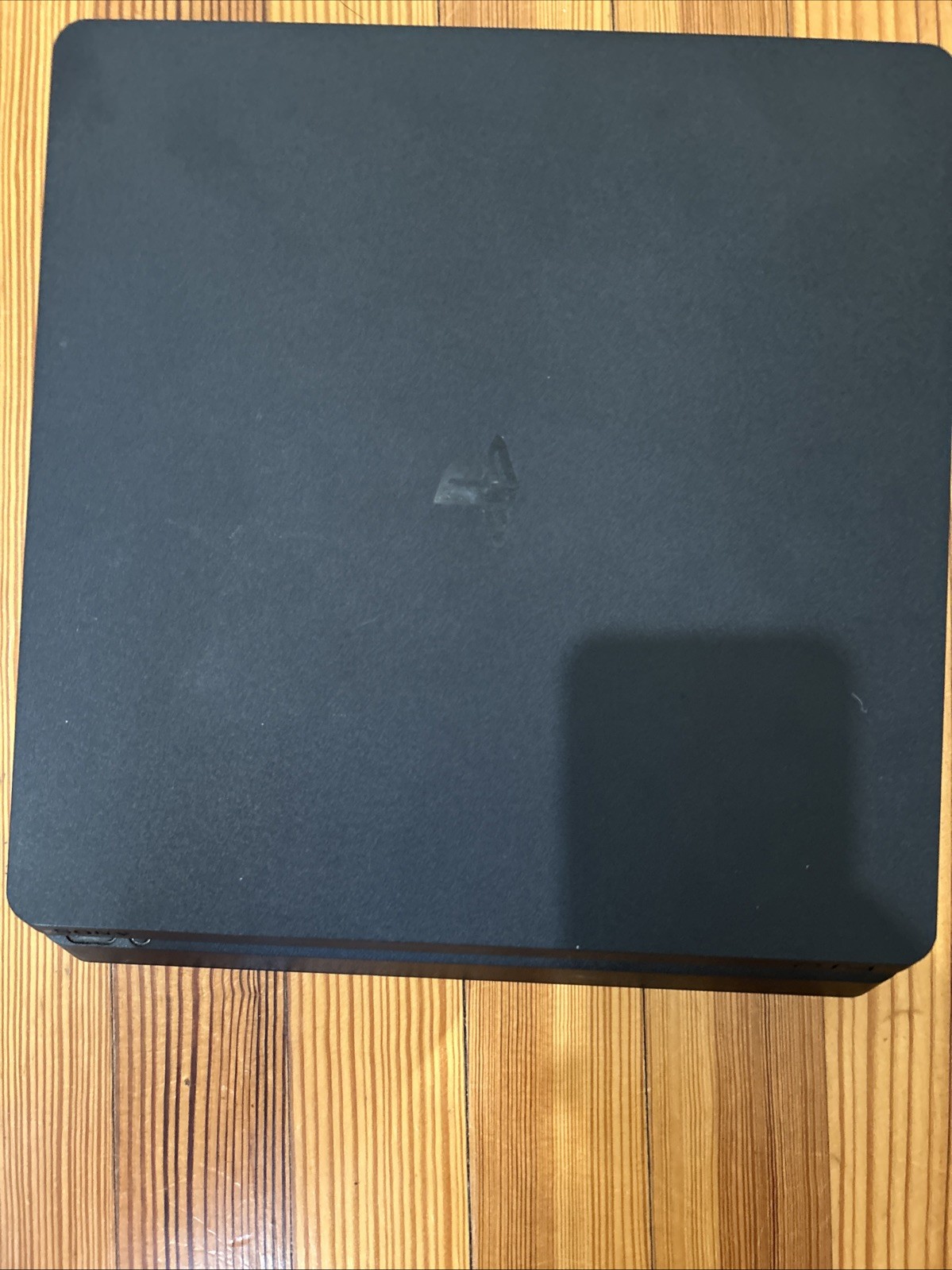 PS4 Slim Black Console Pre-owned Includes Power Cord And HDMI Cord