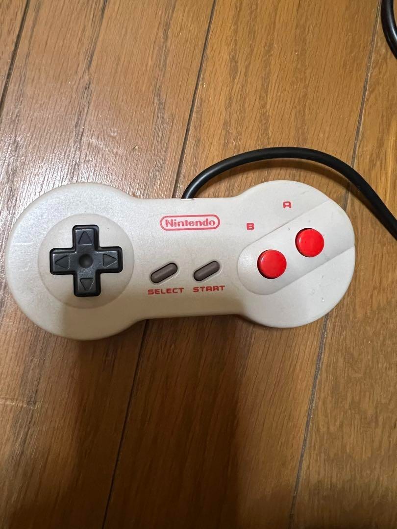 Nintendo New Famicom NES video game console & controller HVC-101 No AC adopter