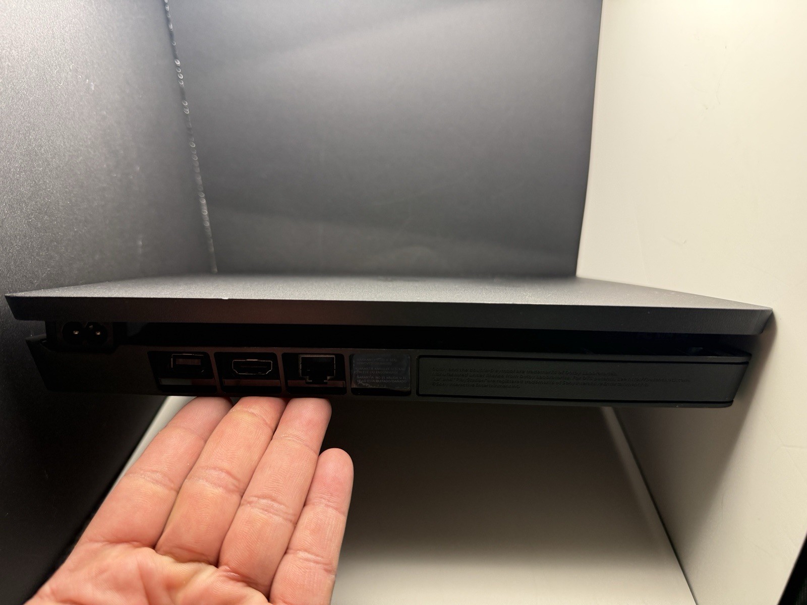Sony PlayStation 4 PS4 Slim 500GB Console (CUH-2015A) v13.50 w/ Cables Tested