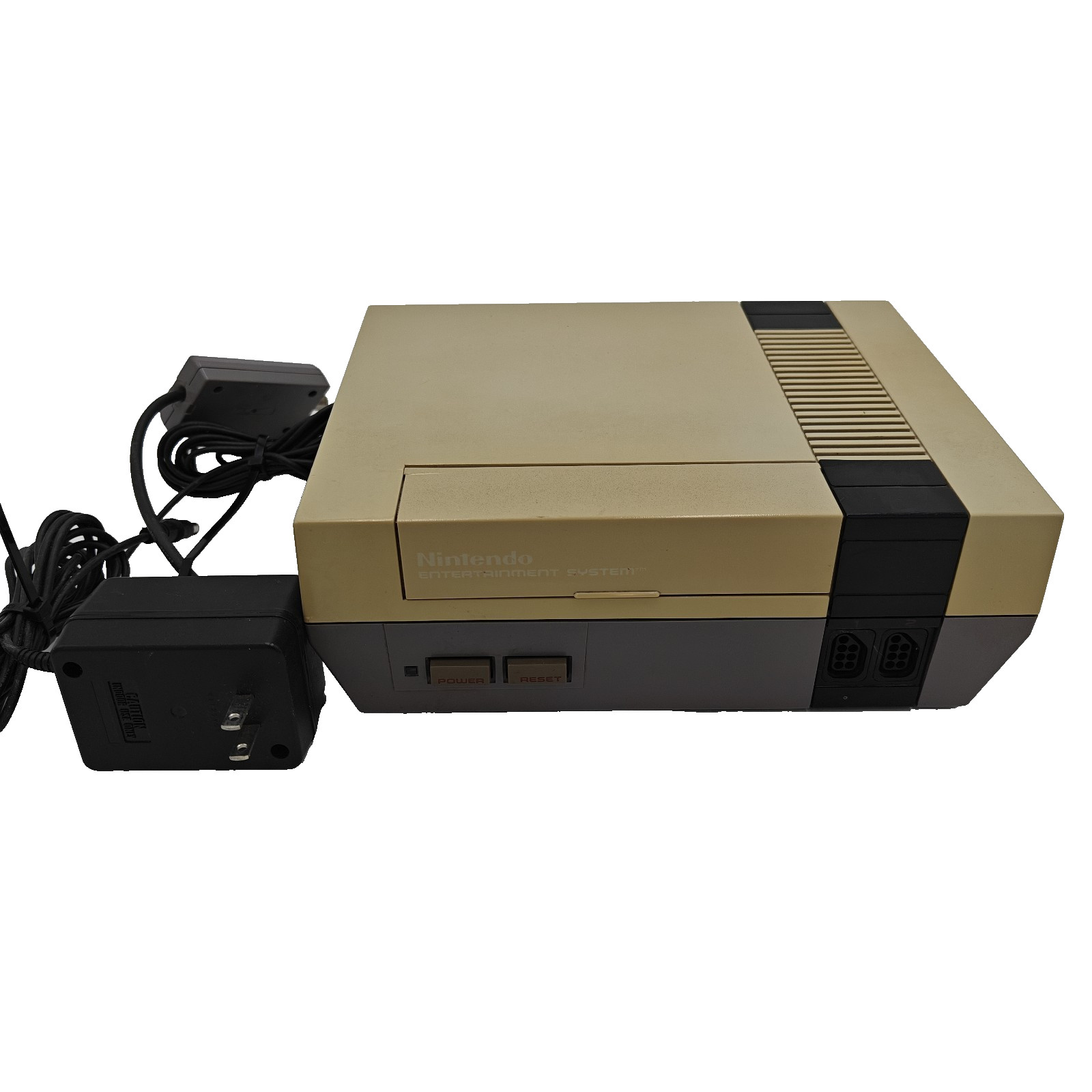 Original Authentic Nintendo NES Console with Cords (AC & AV) OEM Tested Working