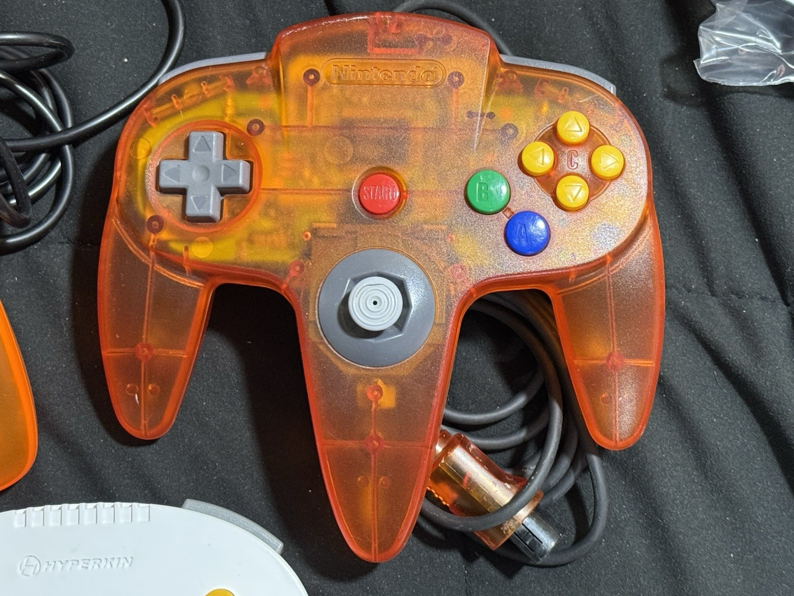 Funtastic Fire Orange N64 Tim Worthington RGB HD Retrovision Premium Bundle
