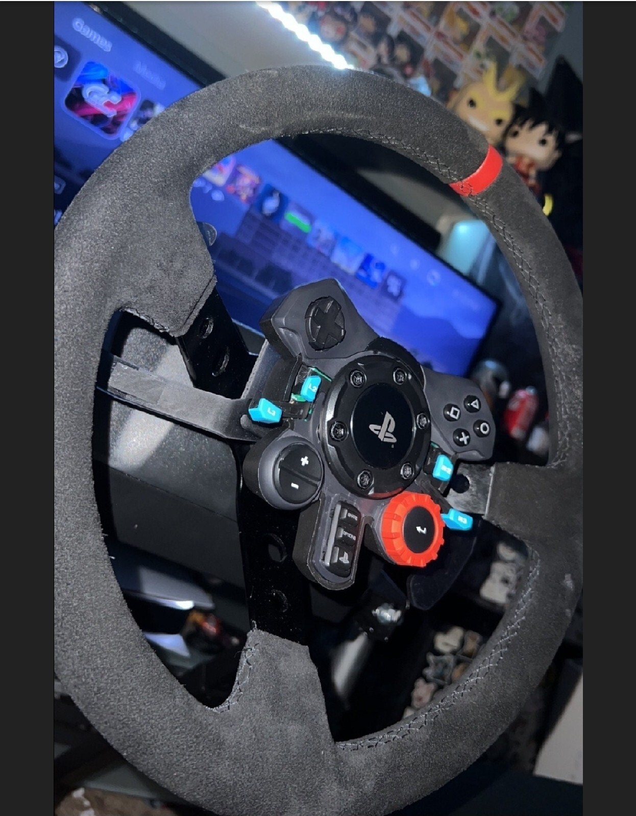 Full size wheel adapter Logitech g27 / g29 / g290 / g923 for Deep Dish Wheels