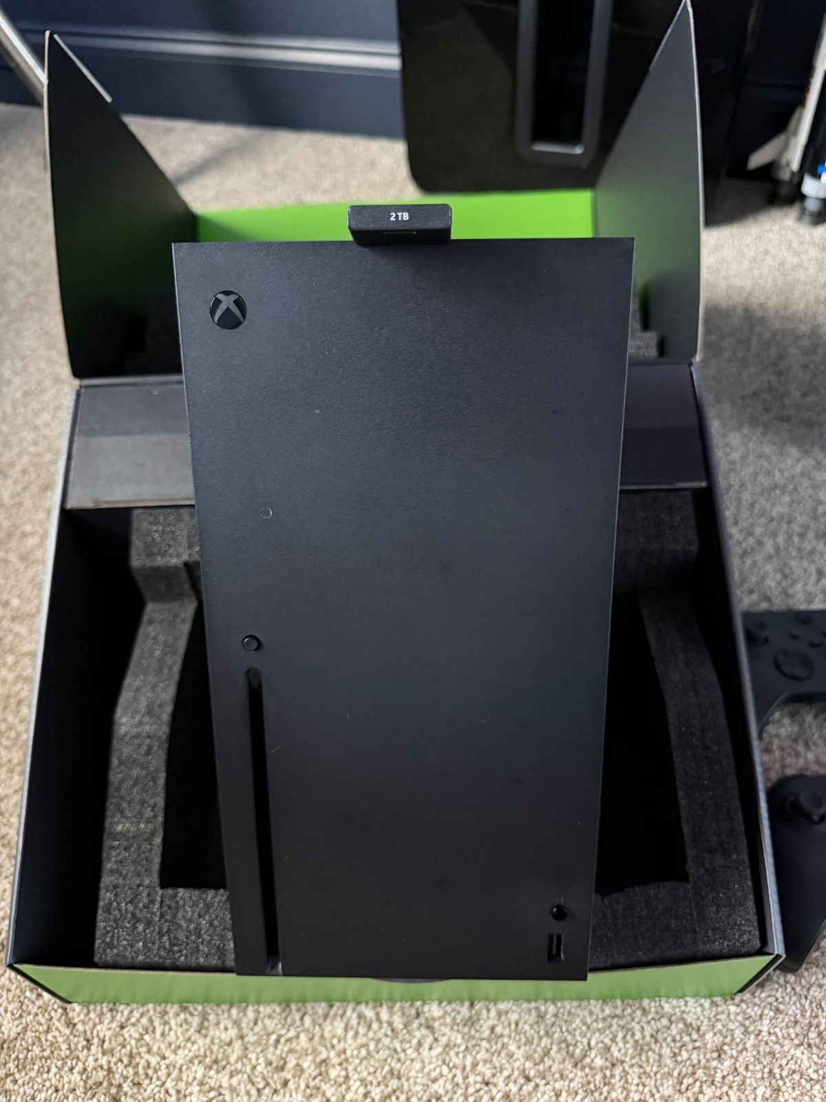 Xbox Series X 1TB Console Bundle + 2TB Expansion Card + 2 Controllers – Boxed