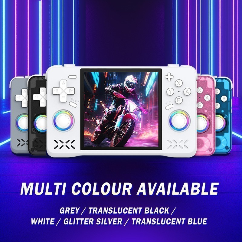 2026 New Upgraded XF40H Retro Handheld Game Console, 64GB-128GB Mini Video Game