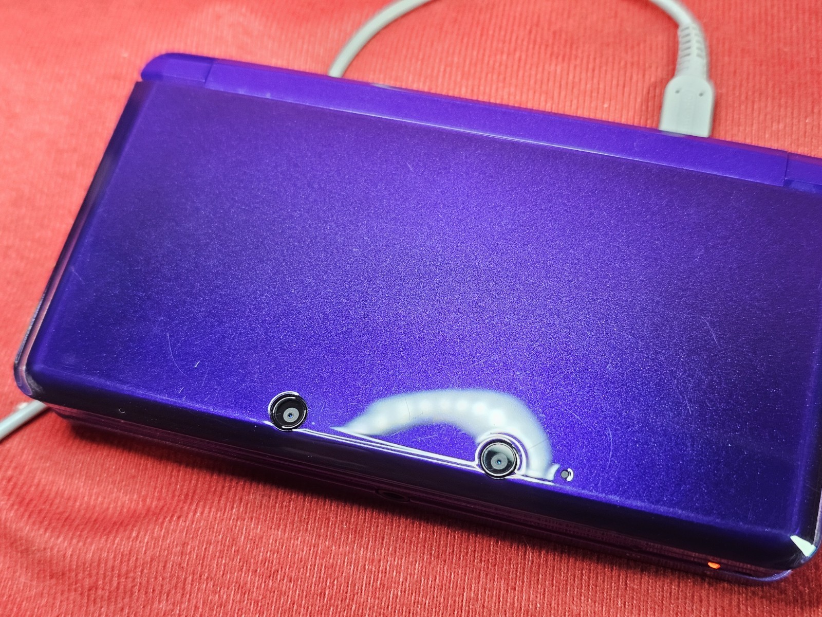 Nintendo 3DS Midnight Purple Handheld System Console – Clean & Tested -Authentic