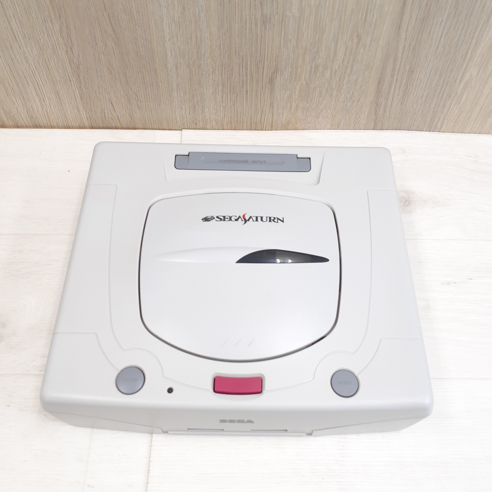 SEGA SATURN CONSOLE WHITE Bundle with 5 Games & 1 Controller Made in Japan