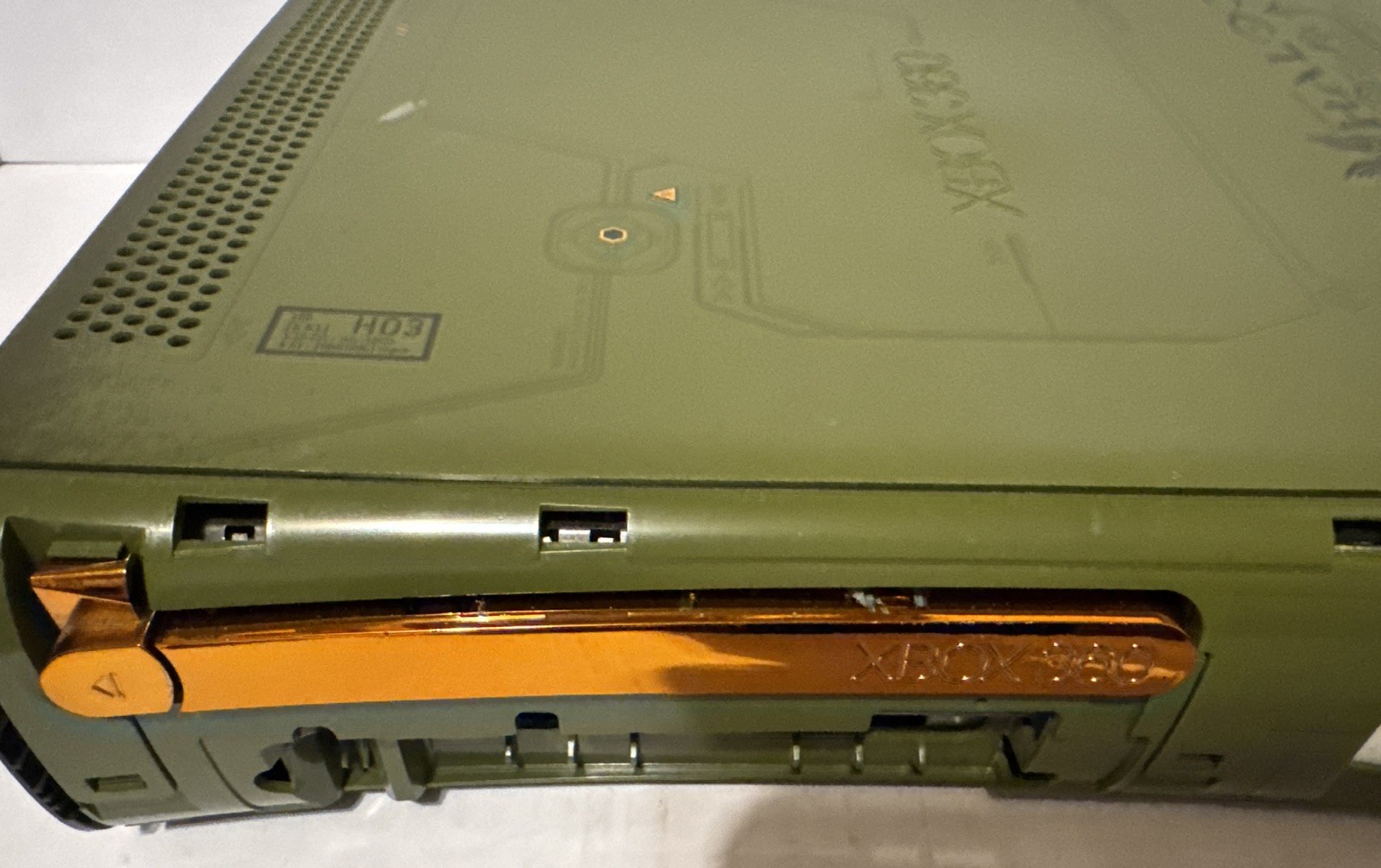 Halo 3 Special Edition Xbox 360 Console Only Falcon MB Serviced Deep Cleaned 👀