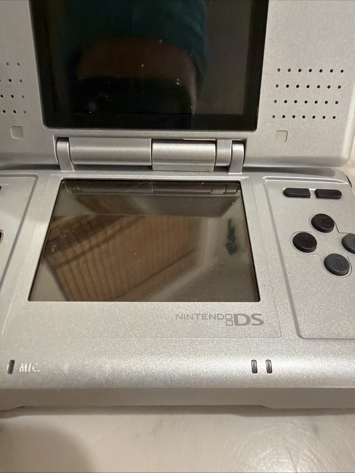 Nintendo DS Original Console NTR-001 with Charger Titanium Silver – Works Line