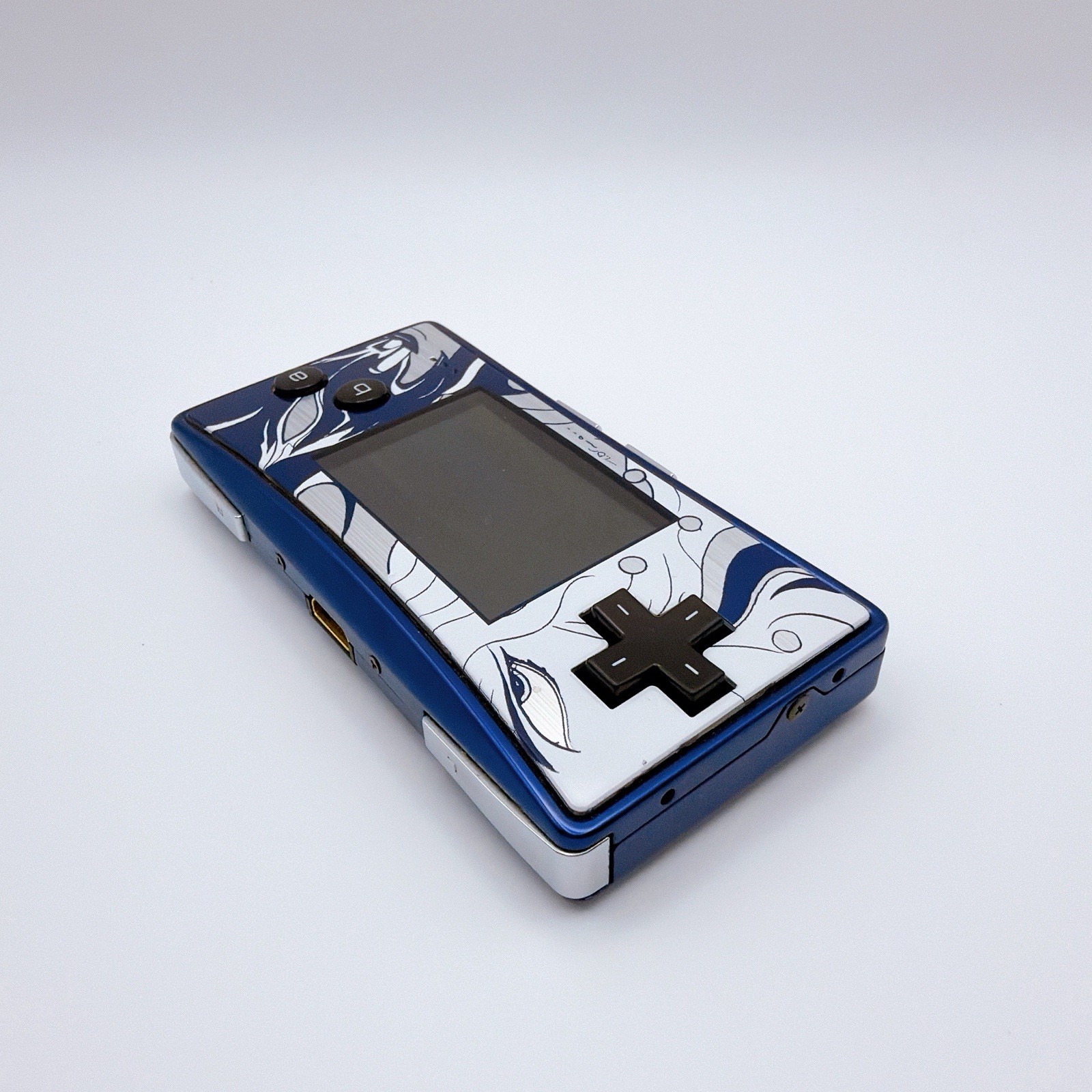 Game Boy Micro FF Yoshitaka Amano Edition + Final Fantasy VI Advance CIB Japan