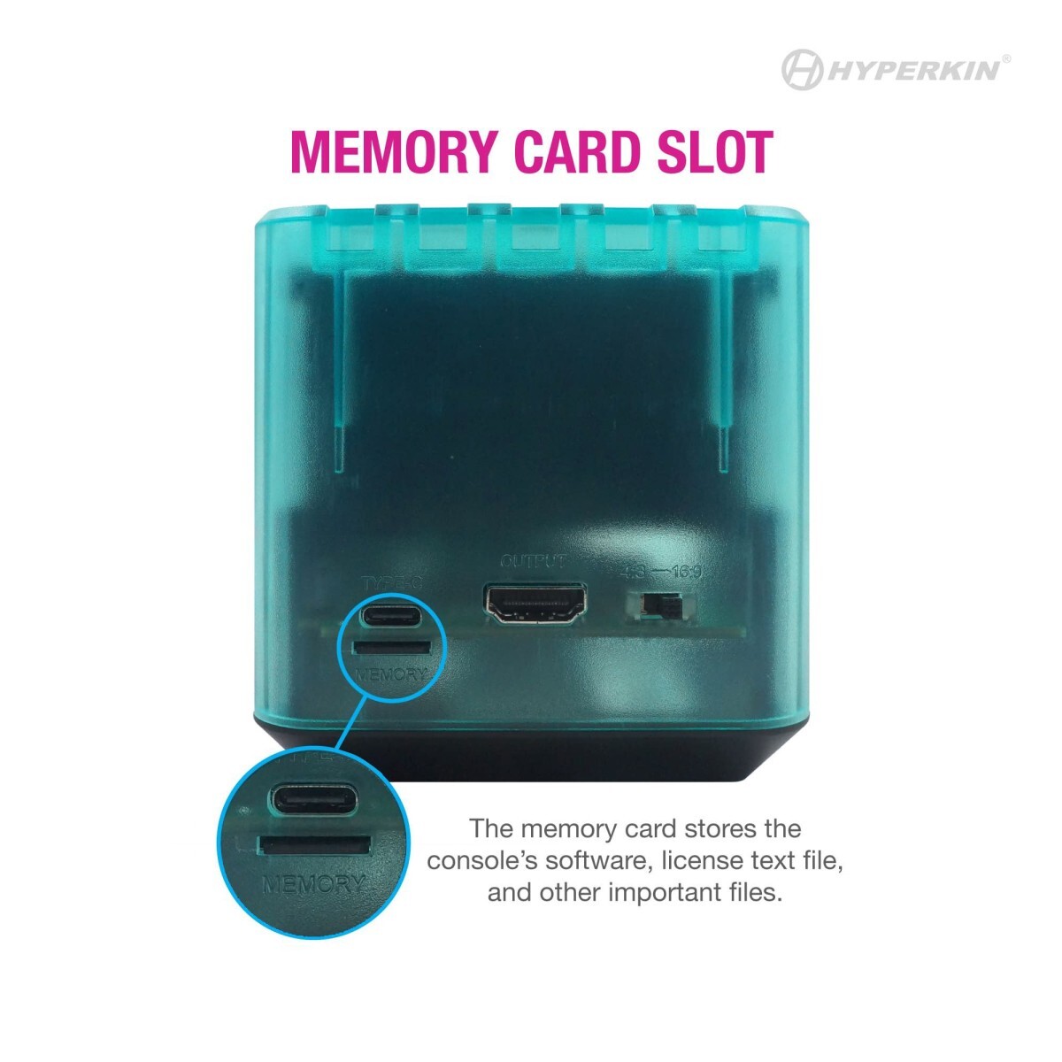 Hyperkin Retron Sq HD Gaming Console Game Boy, Game Boy Color and Advance Games