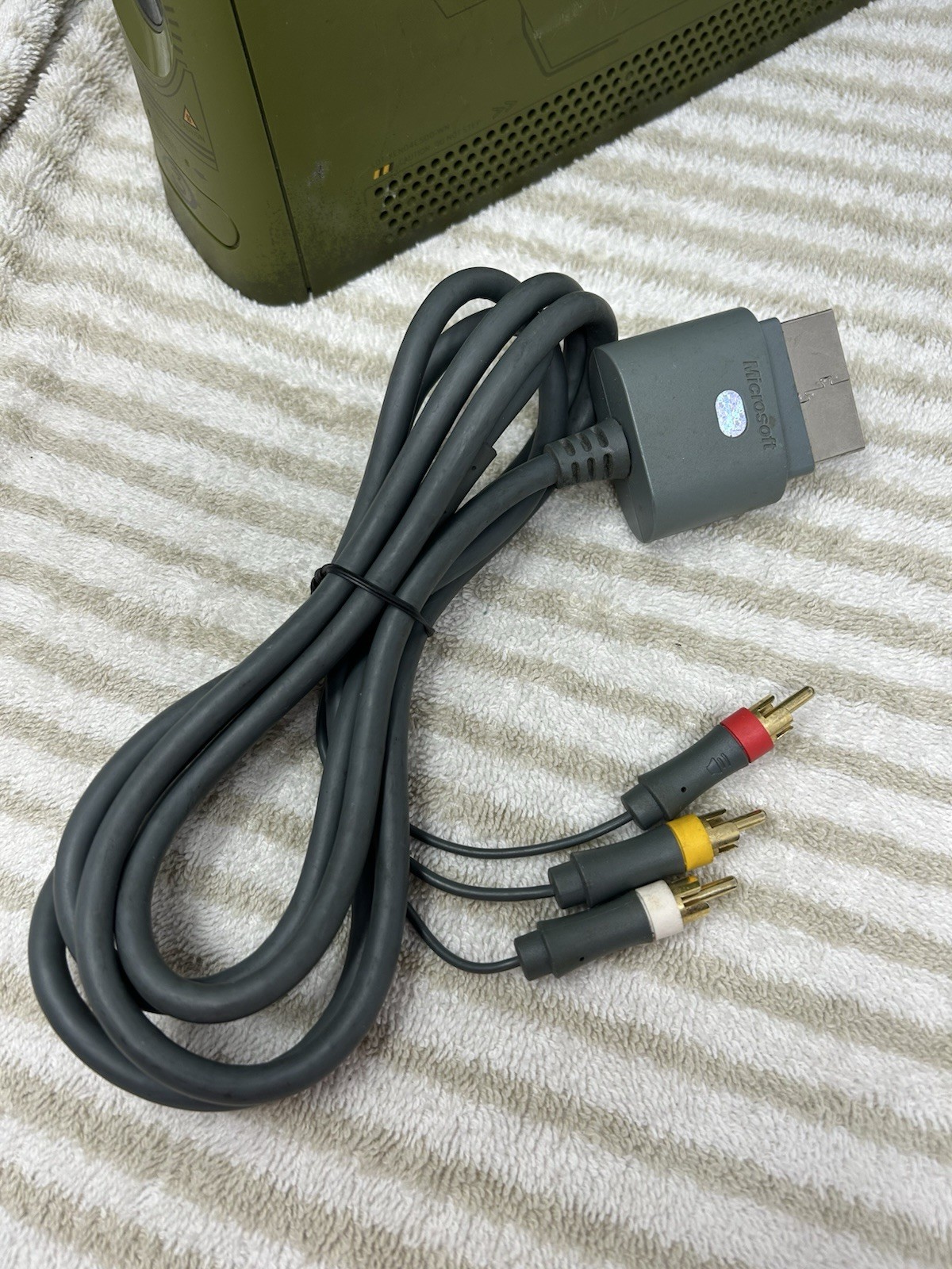 Microsoft Xbox 360 Halo 3 Special Edition With Power And Av Cord! Tested! Read!!