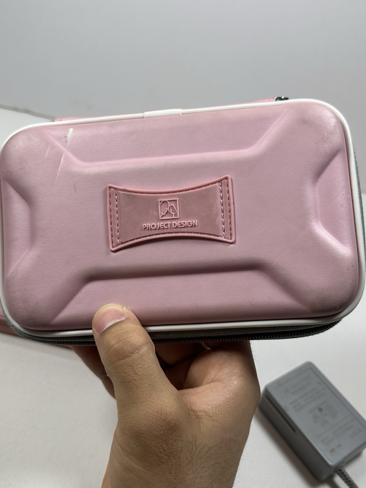 Nintendo DSI XL Metallic Rose Pink Handheld Console UTL-001 & Charger