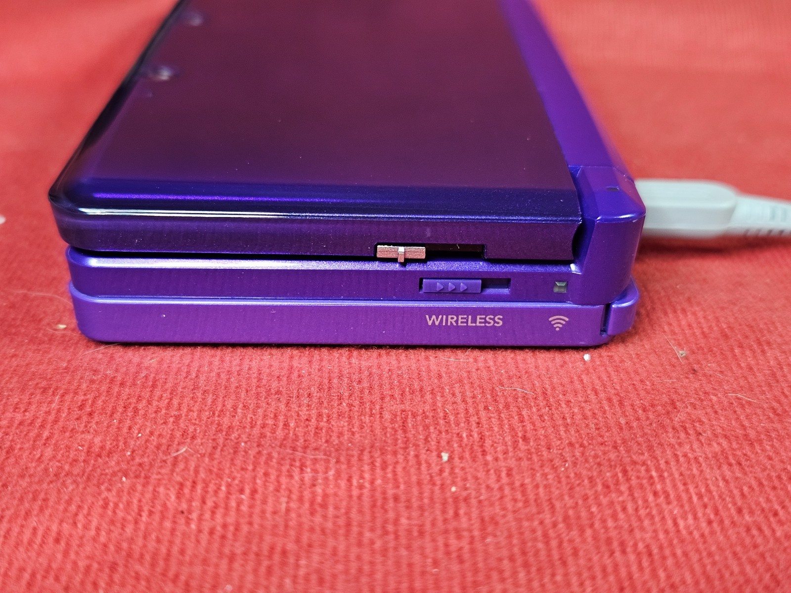 Nintendo 3DS Midnight Purple Handheld System Console – Clean & Tested -Authentic